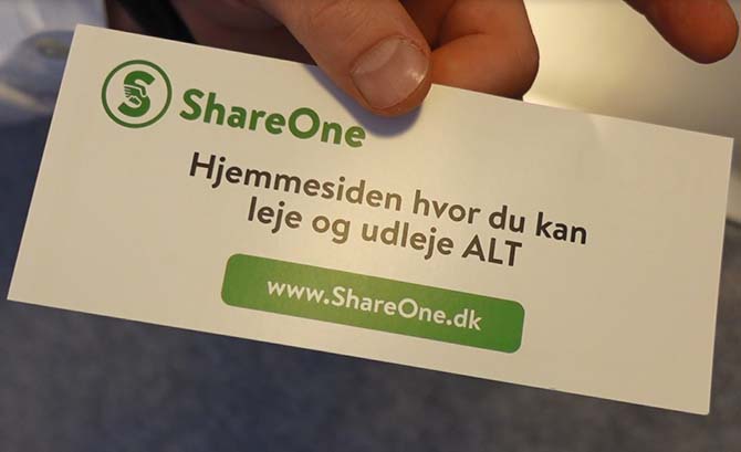 ShareOne - visitkort