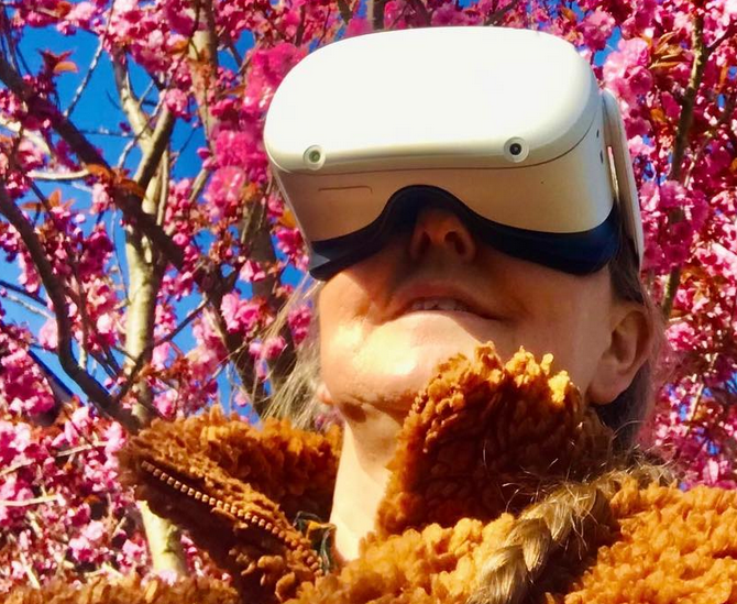 VR-brille fra VR-Nature