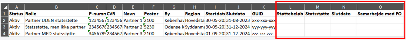 Illustrerende screendump