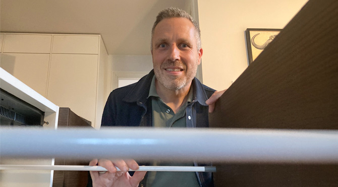 Michael startede KøKN Renovering for godt et år siden efter flere år i køkkenbranchen
